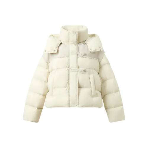 3COLOUR Айвори Женские Пуховики