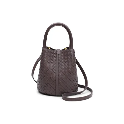 PESASRIE Сумка из коровьей кожи женская Таро фиолетовый