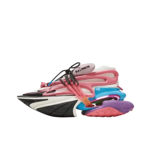 BALMAIN Устойчивый к истиранию MID Топ Повседневная обувь Женская Розовая