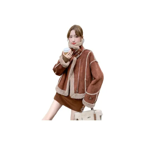 MEXICAN Бархат Feel Пальто Женское