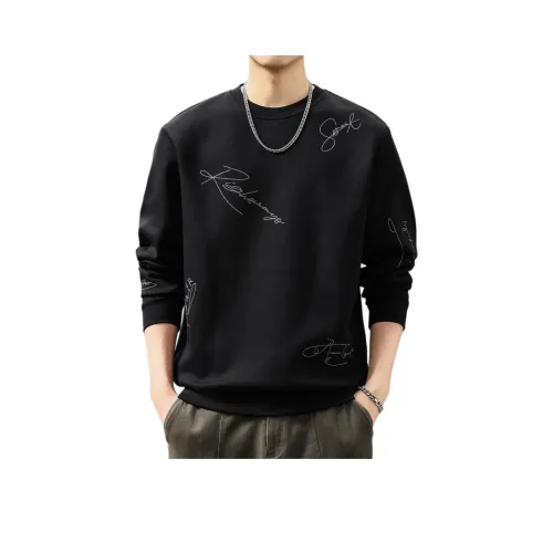 VUAS Черный Унисекс Свитшоты