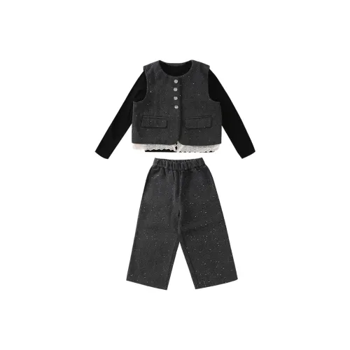 Mu Qingqing Повседневный Спортивный Комплект из 3-х Штанов для Детей