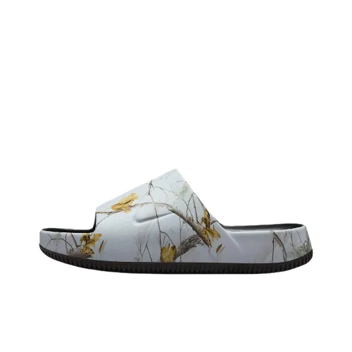 Nike Calm Slide Тапочки Мужские Светло-Серые