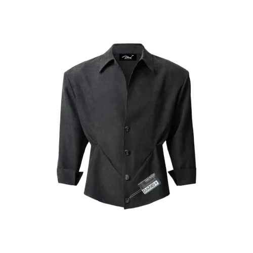 DAND Черные Унисекс Рубашки