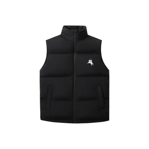 POLOMEISDO Черный Унисекс Пуховый жилет