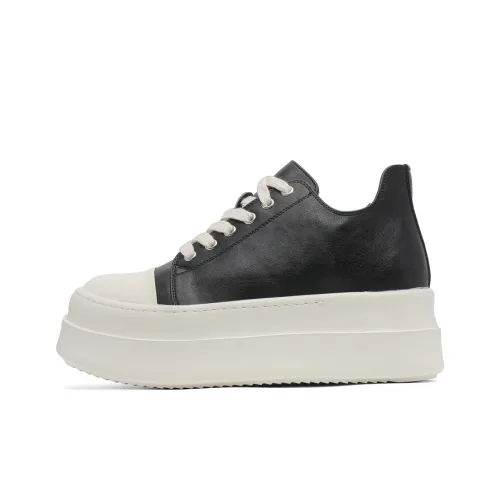 MUYI Canvas Shoes Low-Top Black Men's