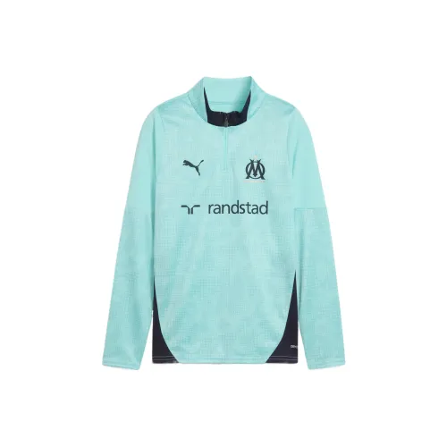 PUMA T-Shirt Olympique de Marseille Training Quarter Zip Top Youth