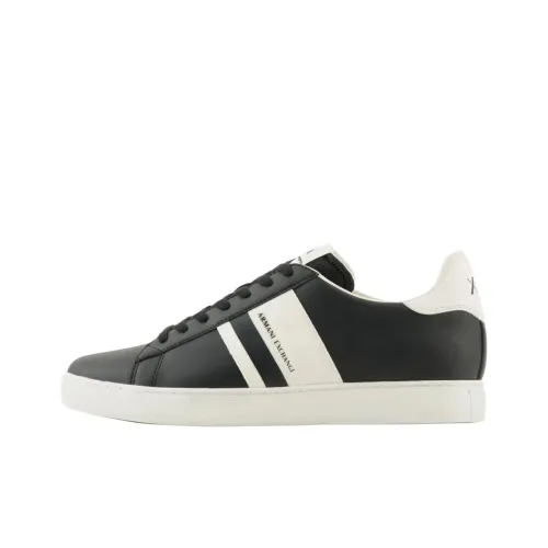 ARMANI EXCHANGEAE Низкие кроссовки для скейтбординга Мужские Черные