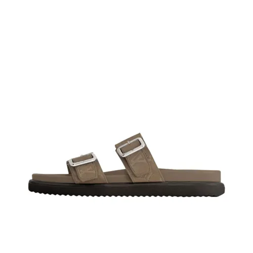 LOUIS VUITTON Venice Шлепанцы Мужские Коричневые