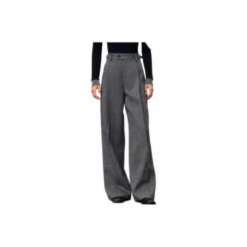 FABRIQUE Темно-серый женский костюм брюки