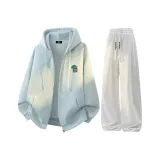 Мятно-зеленый + бело-серый K