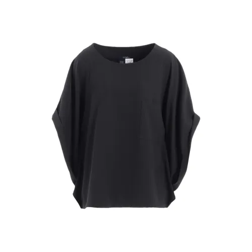 Yohji Yamamoto LIMI Feu FW25 DOUBLE SATIN ДОЛМАН Рукав БЛОУЗА B Рубашка Женская