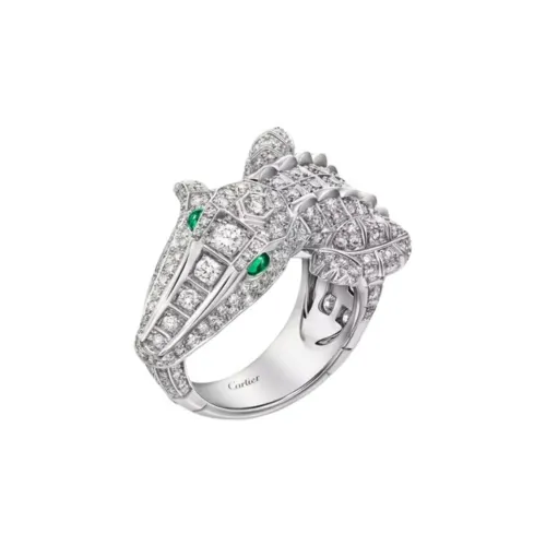 Кольца Cartier 18K White Gold Unisex Silver