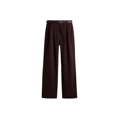 H M Бургунди Женские Брюки Костюма