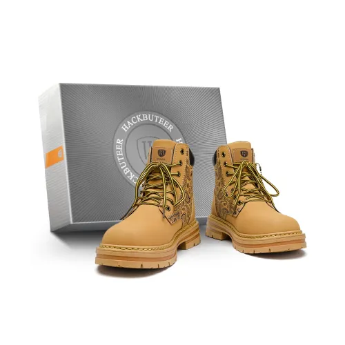 HACKBUTEER Ankle Длина (размер в длину) Мартин Boot Men's Box Включено