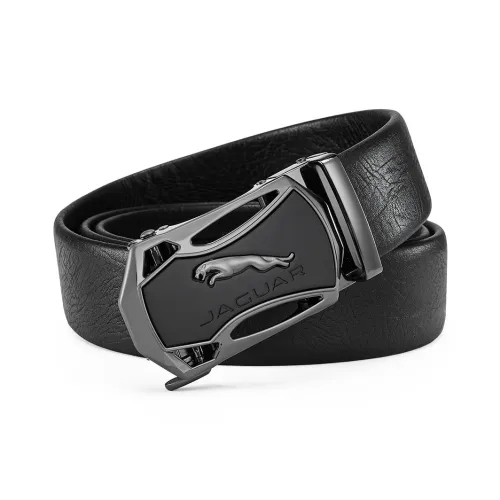 JAGUAR Ремни из коровьей кожи Мужской Черный 3,5 см