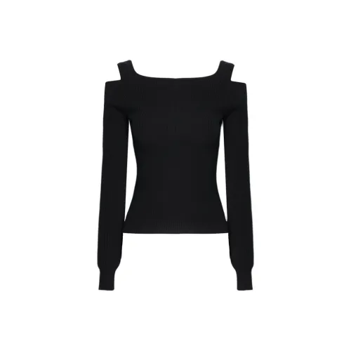 DPLAY Классический черный Женская трикотажная одежда