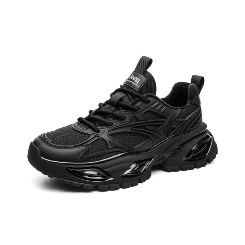 Jeep Толстая подошва Низкий топ Мужской