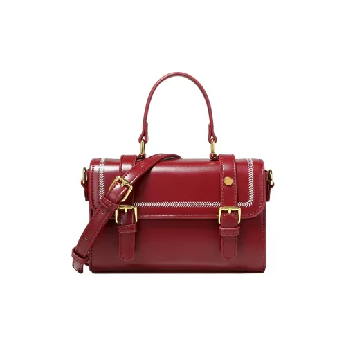 PAYOT Синтетическая кожа Сумка Стандартная Женская Бордовая