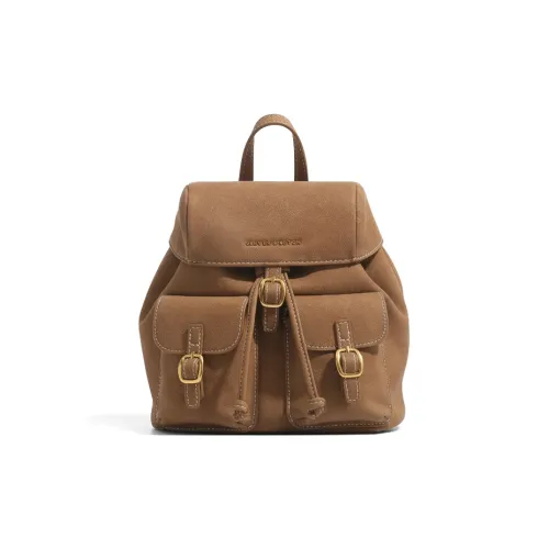 CLEVER KETCH ПУ (полиуретан) Рюкзак Стандартный Женский Коричневый