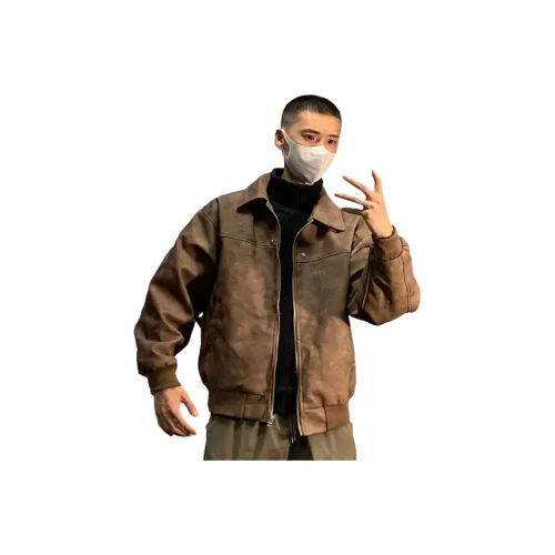 SOUL WORKER Кожа Куртка Унисекс