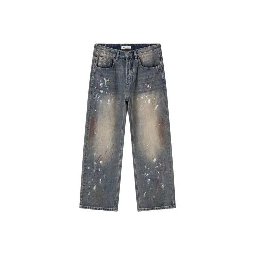 Jeep P755MWNQ90 Ностальгический синий [Официальный] Унисекс Джинсы