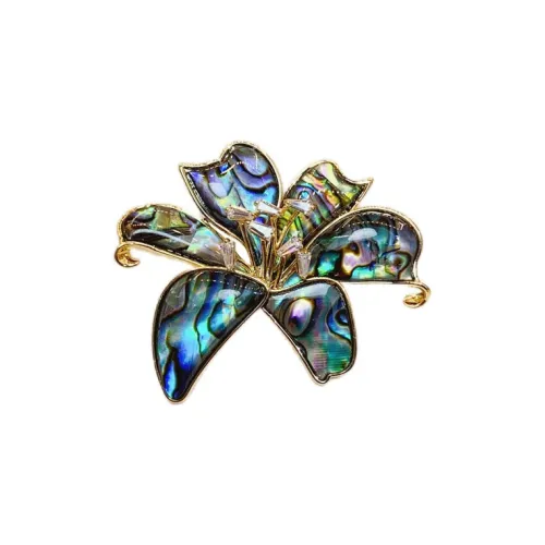 Listen to the flowers bloom Сплав Броши Женские