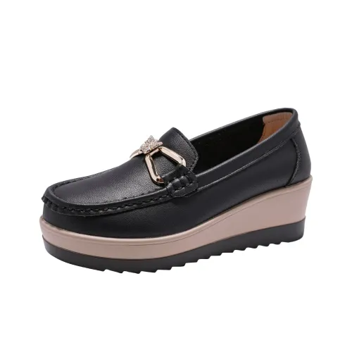 Reivanti Удобная Обувь Без Подкладки Женская Черная Премиум