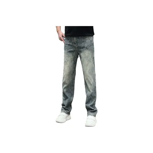 RiseBrand Blue Unisex Jeans RiseBrand Синий Унисекс Джинсы