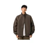 Волчий серый хлопковый пуховик