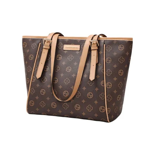 VINEY Сумка Tote из синтетической кожи сумка через плечо большая женская кофейного цвета