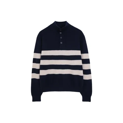 St. H Темно-синий Синий Мужской Трикотаж