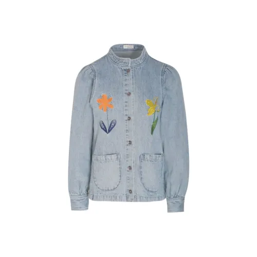 Little Pull Промытый Женские Рубашки