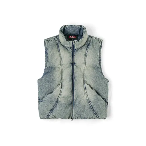 Lee Medium Light Blue Unisex Down Jackets Ли Средний Светло-Синий Унисекс Пуховики