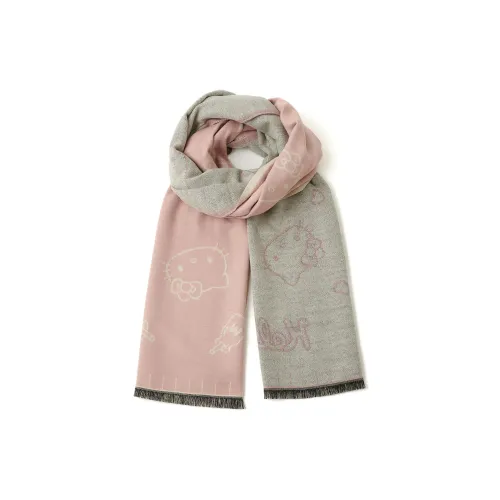 Sanrio Полиэстер Трикотаж Шарфы Женские