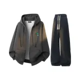 Dark Gray + Black K[Флисовая подкладка, улучшенный]