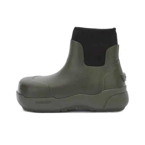 AMBUSH Ботильоны Зеленый Мужской