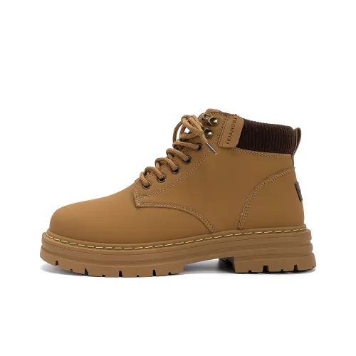 HUANQIU 9cm Martin Boot Мужской Хаки