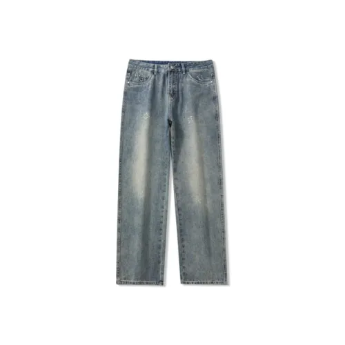 Miniso Джинсы прямого кроя Мужские