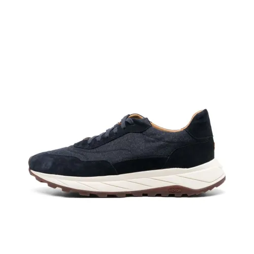 Henderson Baracco Низкий топ Повседневная обувь Мужская Синяя