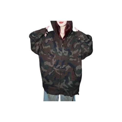 BQERTY Камуфляж Унисекс Трикотаж