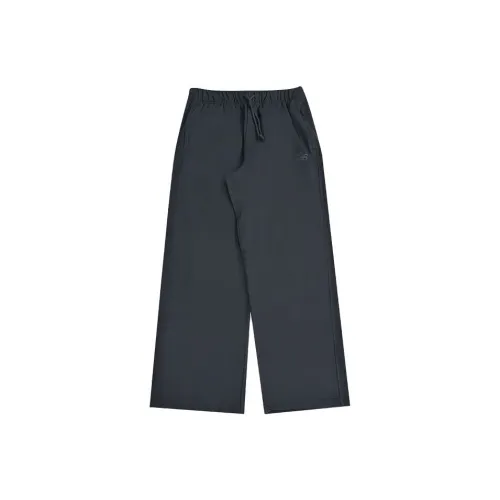 New Balance Вязаные тренировочные брюки мужские черные и серые