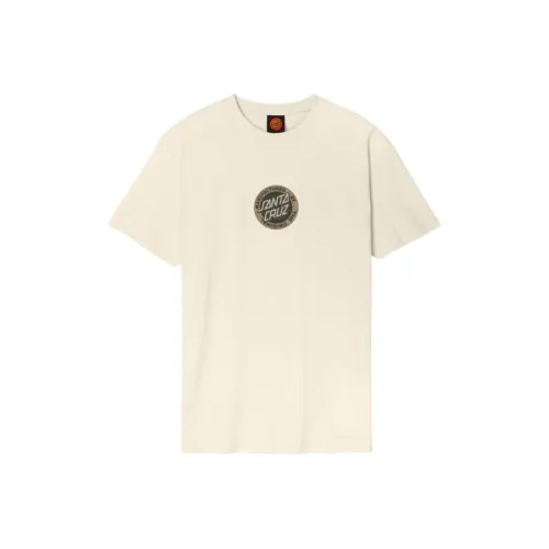 Santa Cruz Белая Костяная Унисекс Футболка