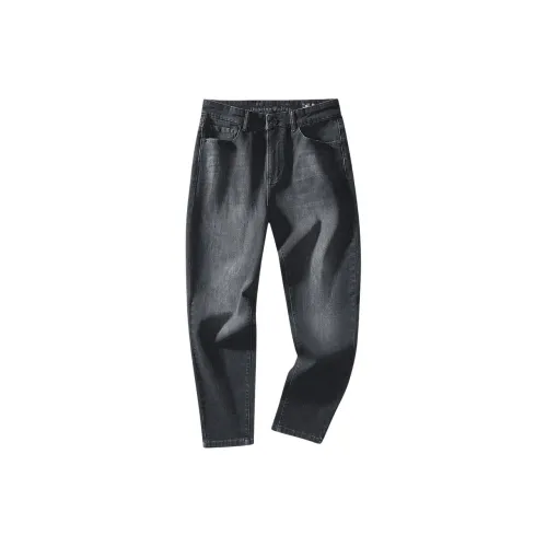 Dance with wolves Черный Серый Цвет Мужские Джинсы