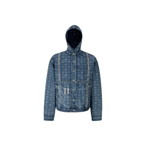 THUG CLUB x MCM FW25 Деним Куртка Унисекс