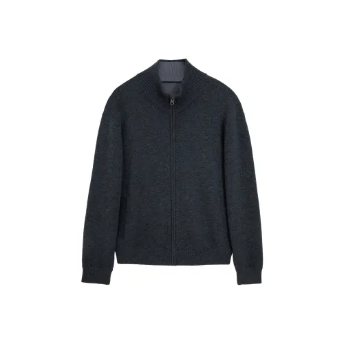 St. H Дымчатый чернильный серый мужской трикотаж