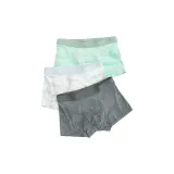 3 пачки [Темно-серый + Белый + Бирюзовый]