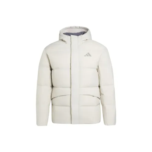 Adidas Белый Мужской Пуховик