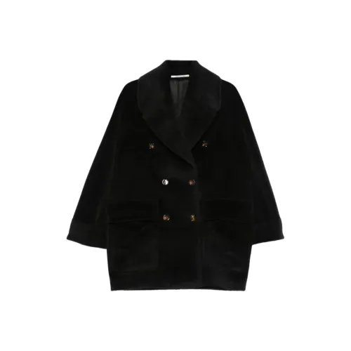 Tagliatore Черное Женское Пальто