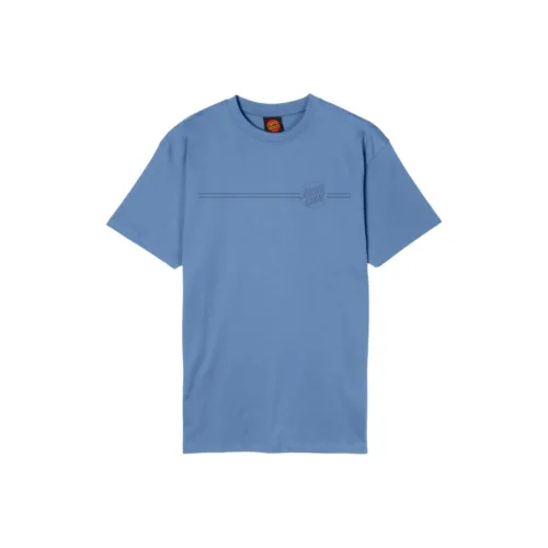 Santa Cruz Небесно-голубая мужская футболка